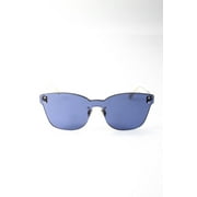 Pre-owned|Christian Dior Color Quake 2 Cat Eye Sunglasses Blue Gold