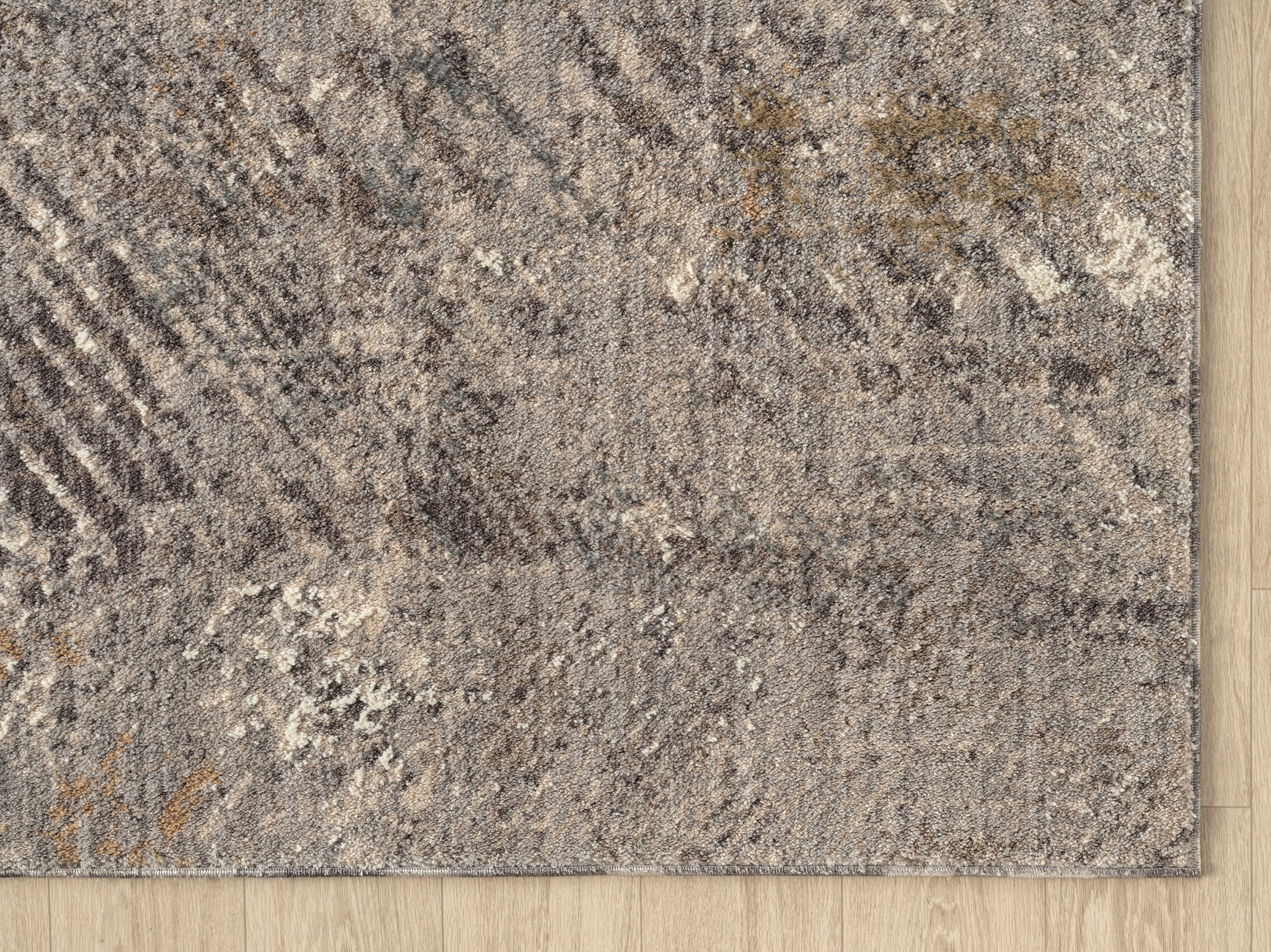 United Weavers Utopia Skye Contemporary Abstract Area Rug, Grey, 7'10" x 10'6"