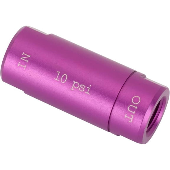 Drum Brake Residual Valve, 10 PSI, Purple