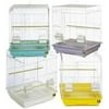 Prevue Cockatiel Cage Medium - 4 Pack - (18"L x 18"W x 24"H)