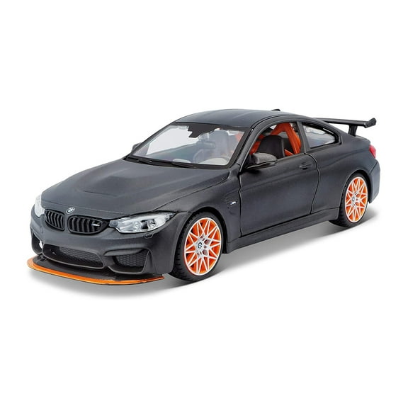 BMW M4 GTS Hardtop Sports Car, Matte Gray - Showcasts 38246GY - 1/24 Scale Diecast Model Car