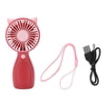 thumbnail image 2 of Ventilador de mano material ABS portátil de mano interruptor de una tecla diseño de cordón ventilador de escritorio pequeño para el hogar actividades al aire libre ANGGREK Otros, 2 of 8