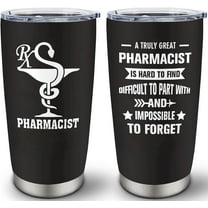 Pharmacist Gifts, Gifts for Pharmacist on Pharmacy Technician Day, Pharmacy Week Gifts, Pharmacist Graduation Gifts, Pharmacist Appreciation Gifts, Christmas Gifts for Pharmacist 20 oz Tumbler