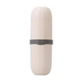 thumbnail image 1 of GROWTH TANK 3X Travel Toothbrush Cup Capsule Wash Gargle Cup Toothpaste Apricot, 1 of 8