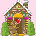 thumbnail image 3 of CafePress - Gingerbread House Kids Light T Shirt - Light T-Shirt Kids XS-XL, 3 of 4