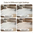 thumbnail image 7 of ODIKA 2'x3' Ultra-Soft Accent Mat, Extra Tonal Abstract Distressed Vintage Inspired Plush Large None Washable, Bare feet friendly, Easy Care Indoor rug for Bedside, Footrest, 7 of 7