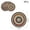 A, variant on 4PCS Vintage Round Placemats - Warm Earth Tone Textured 2D Printed Mats for Farm Kitchen Dining Room Table Decor Home Decoration