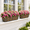 2 Pack-black-30 Inch, variant on 4 Pack-black 30 Inch Window Boxes Planters with Adjustable Brackets and Coco Liners