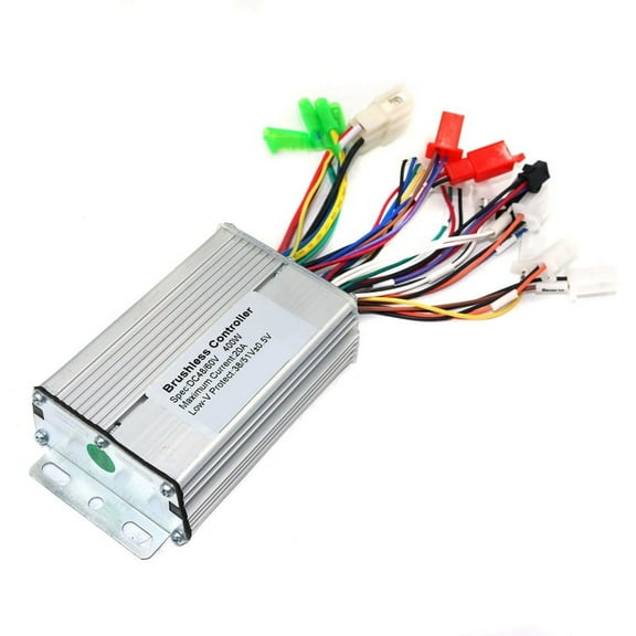 Electric Scooter Controller 48/60V 400W 20A Electric Scooter Controller Accessories,1 x Electric Slipper Controller,Photo Color