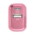 thumbnail image 6 of Powertek Luxe 20W USB-C + 18W USB-A Fast Charging Dual Port Block, Pink, Compatible with iPhone, Android, Tablets & USB Devices, Compact Travel Adapter, 6 of 8