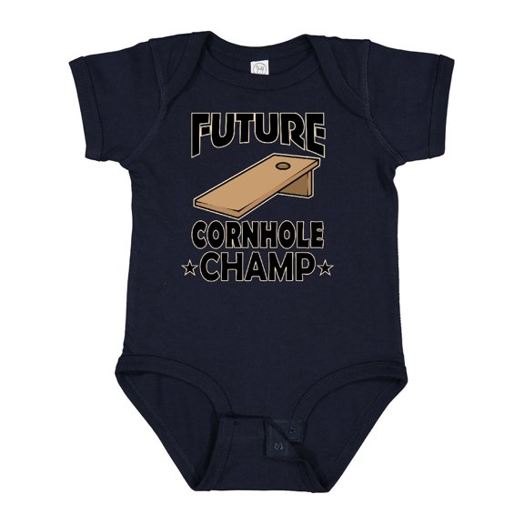 Inktastic Future Cornhole Player Boys or Girls Baby Bodysuit