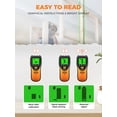 thumbnail image 4 of Mecurate Stud Finder Wall Scanner Sensor - 5 in 1 Electronic Stud with LCD Display & Audio Alarm for Wood AC Live Wire Metal Studs Detectio, 4 of 8
