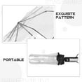 thumbnail image 3 of PAMINGONO Automático Plegable Transparente Para Lluvia Con Mango Ergonómico Y Portátil, 3 of 6