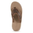 thumbnail image 5 of Frogg Toggs Mens Brown/Tan Boardwalk Waterpoof Leather Sandals, 5 of 6