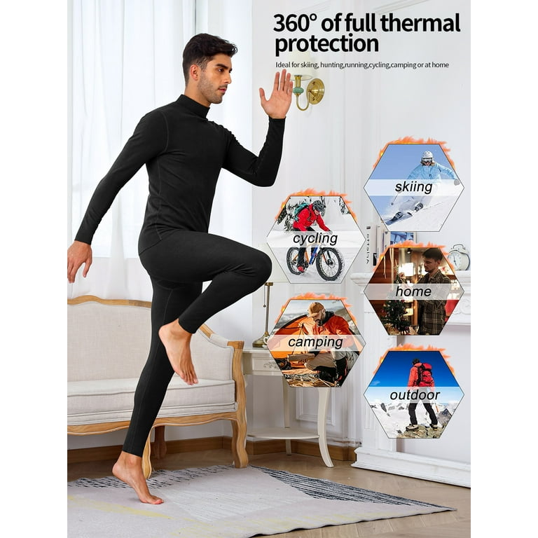 Thermal underwear turtleneck deals