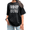2-Black, variant on Women Steadfast Worship Anyway Letter Faith Vintage Washed T-Shirt Crew Neck Tops