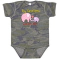 thumbnail image 3 of Inktastic My Grandma Loves Me Boys or Girls Baby Bodysuit, 3 of 5