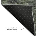 thumbnail image 3 of Addison Rugs Mayfield Washable Transitional Modern Green Rectangle Rug, 2'6" x 3'10", 3 of 6