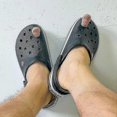 thumbnail image 3 of Billy's Big Toe Crocs Charm with Hair 3D Funny Toe Shoe Charms DIY Personalized Shoe Decoration for Women Men Children, 3 of 5