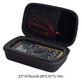 thumbnail image 3 of Estuche para bolsa de herramientas Estuche rígido con malla Accesorios de herramientas de almacenamiento convenientes para Fluke (rojo), 3 of 7