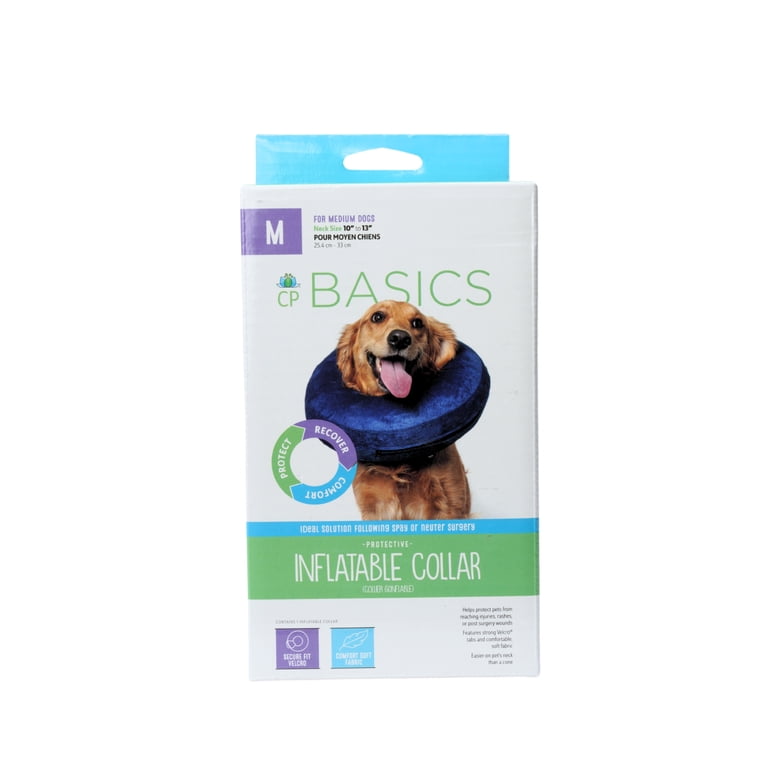 Calm Paws Basics Inflatable Adjustable Collar, Medium photo 4
