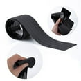 thumbnail image 5 of 1PC 35.4 inch Rear Bumper Guard Trunk Edge Black Rubber Protector Strip Trim Cover, 5 of 24