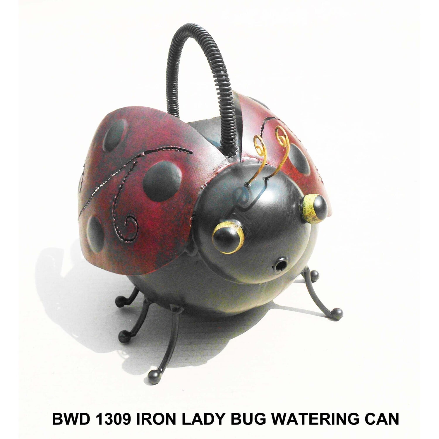 D-Art collection Iron Ladybug Watering Can