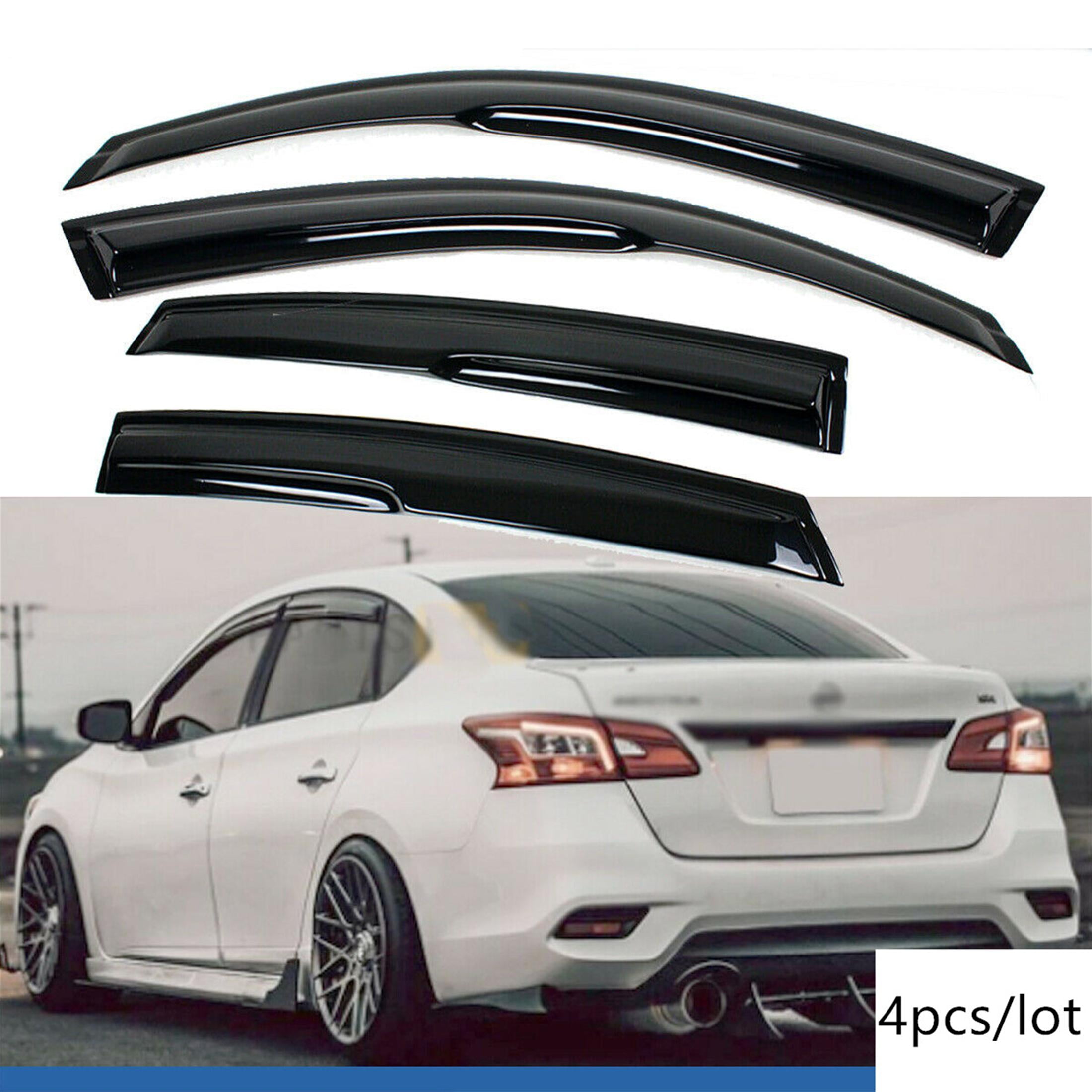 For Nissan Sentra 20132018 Window Visor Rain Guards Wind Deflectors