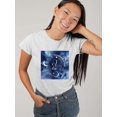 thumbnail image 2 of Watercolor Astrology V T-Shirt Women -Grace Popp Designs, Female XX-Large, 2 of 4
