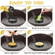 thumbnail image 4 of Máquinas antiadherentes para hacer panqueques y sándwiches, perfectas para desayunar, freír huevos y tortillas, juego de 3 anillos para huevos de acero inoxidable, 4 of 6