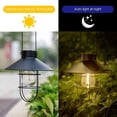 thumbnail image 4 of 1 Pack Hanging Solar Lights Light With Hook Edison Bulb Lights For Garden Outdoor Access Small Copper Disc (shepherd's Hook), 4 of 5