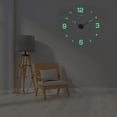 thumbnail image 4 of Reloj De Pared 3D Número De Fluorescencia Innovador Diy Montado En La Pared Multifuncional Esencial Para El Hogar Decoración De La Sala De Estar Del Hogar Noticed HA026020-01, 4 of 5