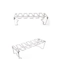 thumbnail image 4 of Soporte Plegable Para Parrilla De Pierna De Pollo De Acero Inoxidable, Soporte Para Asador De Barbacoa, Accesorios Para Barbacoa Vogacara HA024644-01, 4 of 5