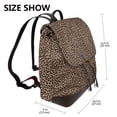 thumbnail image 2 of Easygdp Brown Leopard Mochila de Cuero para Mujeres, Bolso de Hombro, Bolsos de Mano de Moda para Trabajo y Viajes, 2 of 4