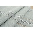 thumbnail image 6 of SEARIPE Rustic Table Runner with Tassels, Cotton Linen Boho Table Runner for Party Dining Home Decor Farmhouse Table Runners Gray 13"x90", 6 of 7