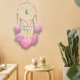 thumbnail image 4 of Decoración del hogar, decoración de habitaciones, decoración de paredes, cadena atrapasueños, campanillas de viento, decoraciones, tienda de regalos de corazón femenino, atrapasueños de hierro, 4 of 6