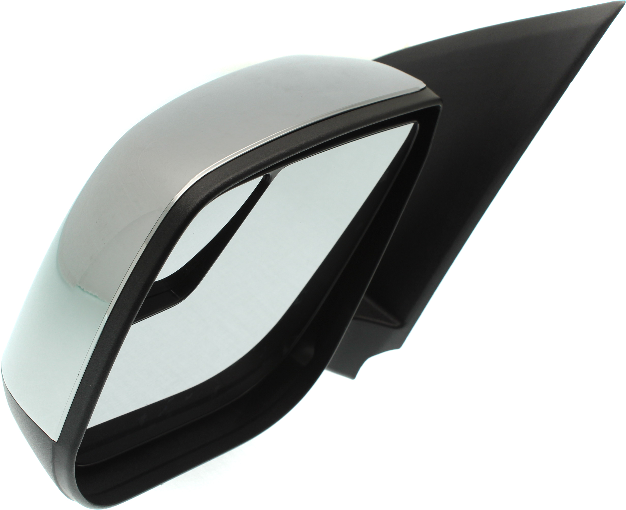 Driver Side Manual Mirror For Chevy Colorado & GMC Canyon (2015-2022) - Black Textured, Foldaway