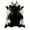 Black and White, variant on Linon Faux Cow Hide Area Rug Collection, Black and White, 5' x 6'6"