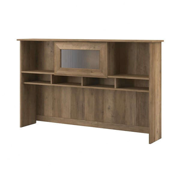 Cabot Modern 60W Hutch for L Desk or Corner Desk in Reclaimed Pine