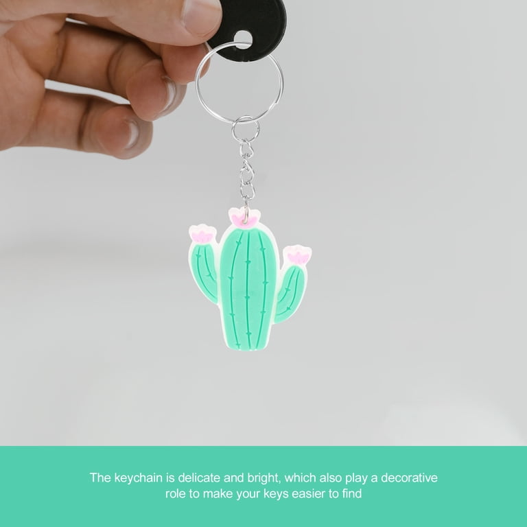Cactus keychain 10pcs Cactus Keychain Cute Keychain Bag DIY Pendant Lovely Cactus  Keychain Bag Hanging Pendant - Walmart.com