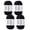 Black, variant on Crochet Yarn Set, 4 Skeins Cotton-Nylon Blend Yarn – No Tangling, Easy-to-See Stitches for Crocheting