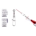 thumbnail image 2 of ZPAQI 50Pcs Fishing Barrels Swivels Connectors Pin for Saltwater and Freshwaters, 2 of 20