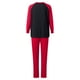 thumbnail image 4 of Conjunto de pijama de manga larga y pantalones para mujer, blusa de color liso, camisa y pantalones de poliéster, para Navidad, 4 of 5
