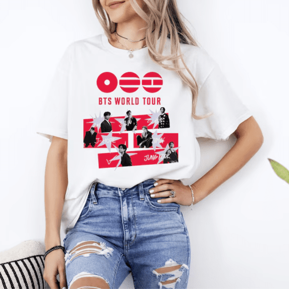 BTSS Bangttan Boys Graphic T-Shirt, Unisex Music Concert 2026 Tee, WE01