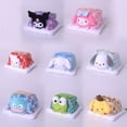 thumbnail image 2 of Sanrio-muñecos de peluche My Melody Kuromi, Hello Kitty, Cinnamoroll, Pochacco, edredón, estufa, nido cálido, adorno colgante para muñeca, regalos para niños, 2 of 4
