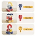 thumbnail image 6 of Baby Toys 1 Year Old, 3 Pcs Toy Trucks Mini Car Toys for 1 Year Old Boy, Toddler Developmental Sensory Shape Learning Toys Birthday Gifts for Boy Girl, 6 of 8