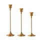 thumbnail image 2 of 3 Unids / set Candelabros de Metal Simple Decoración Dorada Bar Salón Decoración Decoración para hogar Macarena Candelabro de aluminio tealight, 2 of 8