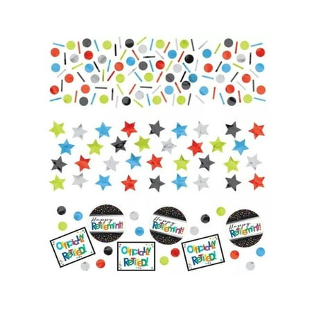 Officially Retired - Happy Retirement Celebration Confetti