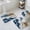 Multicolor, variant on Modern Blue Brown Bath Mat 3 Piece Bathroom Rug Set, Coastal Beach Wave Geometric Non Slip Bath Rug Contour Mat and Toilet Lid Cover, Absorbent Shower Mats Soft Bath Rugs and Mats Sets