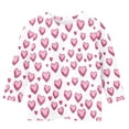 thumbnail image 3 of Annhoo Casual Tops for Kids Loose Comfortable Crewneck 3/4 Sleeve Print Graphic Girl Blouse Cute Clothes, 3 of 4